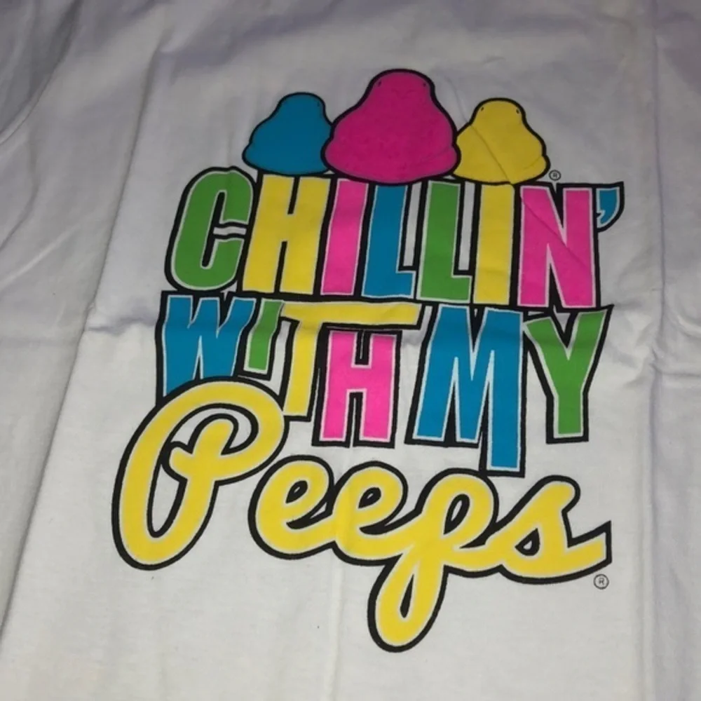 The children’s Place Girls Large‎ Easter Chics PEEPS Tee T- Shirt